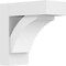Ekena Millwork Standard Thorton Architectural Grade PVC Bracket with Block Ends, 5"W x 12"D x 12"H BKTP05X12X12THR05 - alternate 1